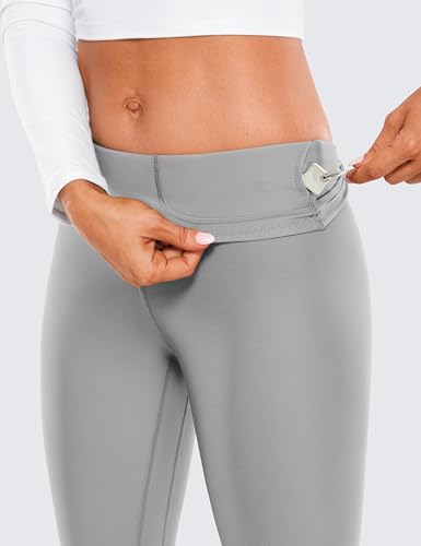 Image of CRZ YOGA Fleece Thermal Leggings 28'' | Thermal, Casual, Full Length, Winter, for Women