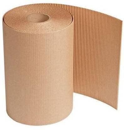 YNK Brown Packaging Corrugated Paper Roll 5 Meter x 10 Inch - 4 mm Thickness Jute Rope (25 Meter) Free With This Product (B09QL1R4PK) Amazon Price History, Amazon Price Tracker