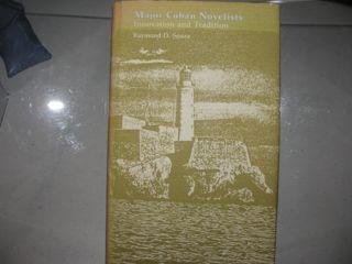 Hardcover Major Cuban Novelists Book