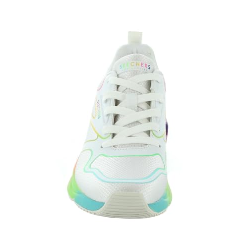 Image of Skechers Womens Tres-air Uno - Rainbow Roads