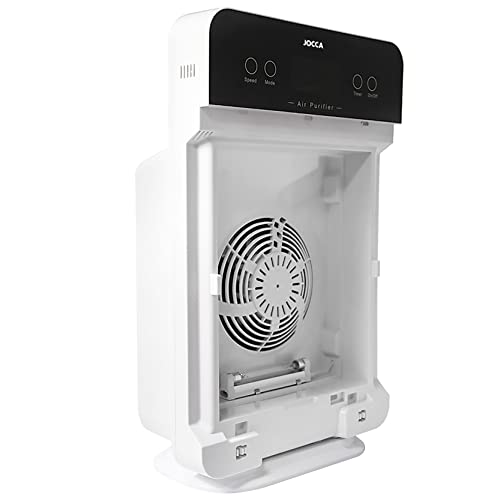Jocca - Purificador de Aire con Filtro HEPA para Alergias Estacionales | Captura y elimina alérgenos | Filtro HEPA 13 | Temporizador y Programador | Incluye mando a distancia| hasta 30m²| Luz UV - imagen 5