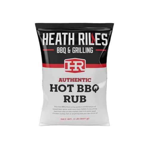 Heath Riles BBQ Rub - Hot Seasoning, Champion Pitmaster Recipe,