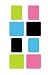 Siconi Collection Sticky Decor, Rectangles (8-Pack)