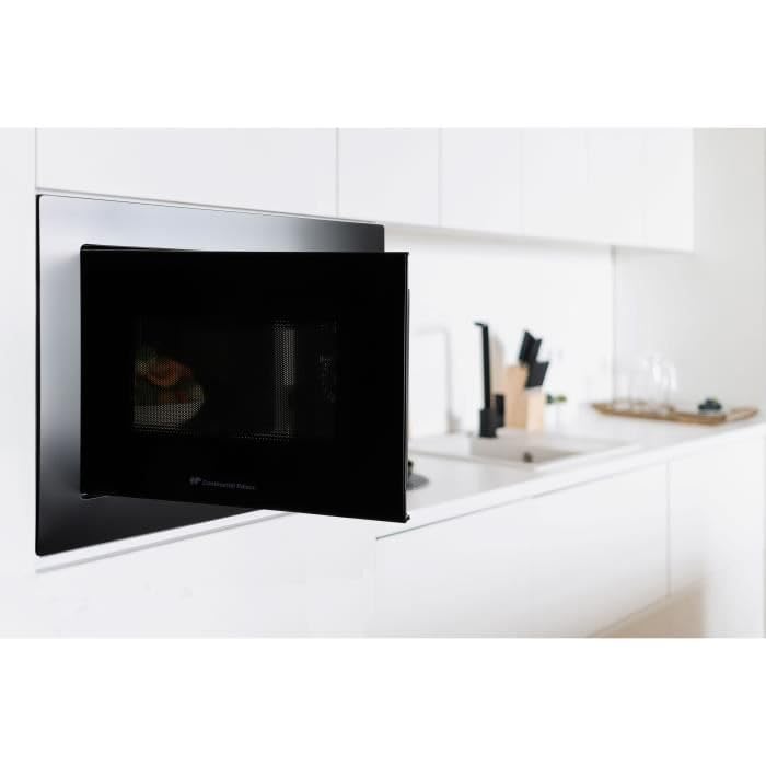 Micro-ondes encastrable - CONTINENTAL EDISON - CEMO20EBM2-1280 W - L59,5xH38,5xP35,3 cm - 20L - Noir