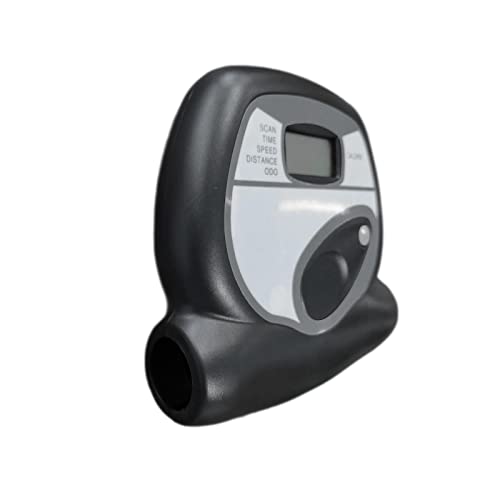 Perfeclan Heimtrainer Tachometer Fahrradcomputer Genaue für Indoor Cycle, mit Herzfrequenz