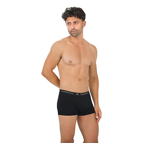 Breathable Trunks - Rayon Made From Bamboo Sweat-Wicking Underwear, Soft Trunks (4 Pack)3