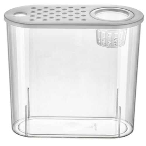 Tufduzo金魚鉢 金魚 水槽 飼育水槽 メダカ 透明ガラス 観葉植物 インテリア 容器 テーブル アクアリウム ボウル 水培 大容量 おしゃれ インテリア 花瓶 透明 フラワーベース (水耕栽培モデル)