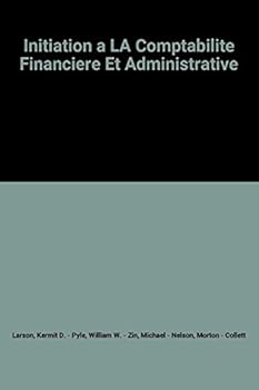 Hardcover Initiation a LA Comptabilite Financiere Et Administrative Book