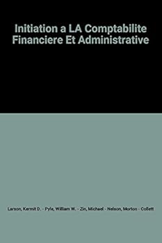 Hardcover Initiation a la Comptabilite Financiere Et Administrative Book