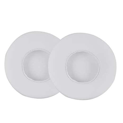 MOOKEENONE Fones de ouvido sem fio de substituição com película de proteína + esponja, almofadas auriculares para fones de ouvido Beats EP com fio