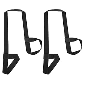 GORGECRAFT 2PCS Yoga Mat Strap Multi-Purpose Adjustable Yoga Mat Carrier Straps Sling Band for Carrying All Yoga Mats