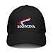 Red, White, and Blue Retro Wing Logo Adjustable Baseball Hat