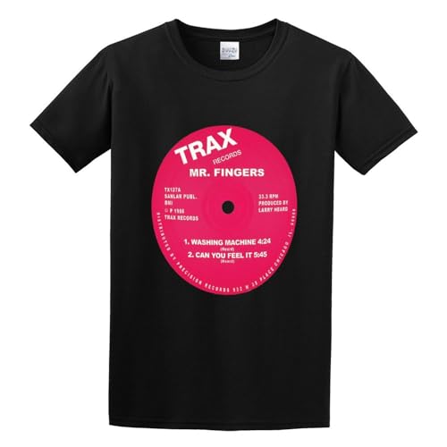 Reviews de lavadora de ropa Mr.You los más recomendados. 39 DALIBANG Mr Fingers Can You Feel It Cotton Larry Heard - Lavadora unisex de manga corta 100% algodón, color negro, Negro, X-Large