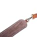 Ebnoxven Leather Duck Strap Game Carrier 12 Duck Lanyard Removable Dual Side Straps Padded Shoulder Hunting Gear for Ducks and Geese (Light Brown)