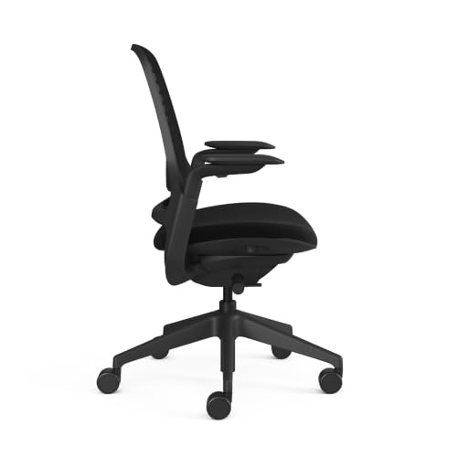 Image of Steelcase Series 1 Ergonomic Office Chair | Adjustable Lumbar Support, 4D Arms, LiveBack System | Weight-Activated Recline | 12-Year Warranty