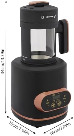 EELSHGU Electric Coffee Bean Roaster Machine,Home Use Coffee Bean Roaster - 4