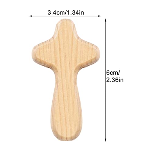 Cruz de madera de confirmación Monozoz un regalo espiritual para la palma 4