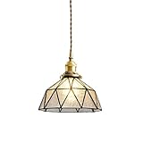 Installation et garantie faciles : l'installation de cette suspension est simple grâce au kit de montage et au guide d'installation inclus. Profitez d'une tranquillité d'esprit avec une garantie de 3 ans. (Ampoule non incluse)