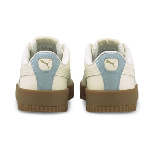 Image of Puma Womens Carina Lux L White- WhiteSneaker