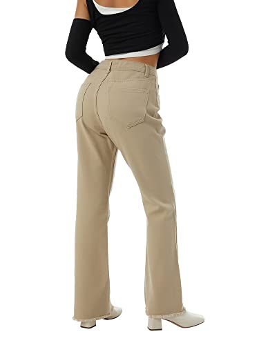 Women High Waist Straight Leg Jeans Baggy Denim Pants E Girl Flared Trousers Streetwear4