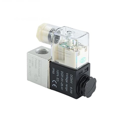 Vanne de commande 2V025-08 AC 24V compacte à 2 voies pour circuits d'air comprimé 1/4 - 5