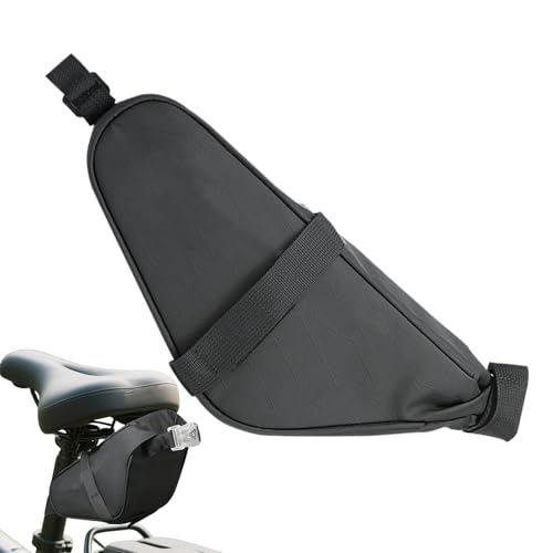 Virtcooy Bolsa para Sillín De Bicicleta De Carretera, Bolsa Trasera De Gran Capacidad para Ciclismo, Ligera con Doble Cierre para Uso En Ciudad, Carretera Y Montaña