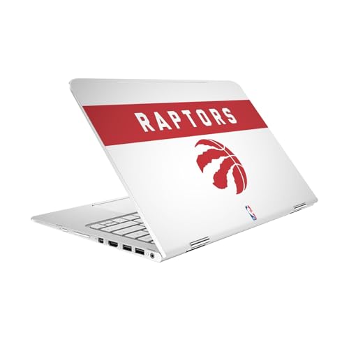 Peau Vinyle HP Spectre Pro X360 G2 Logo Toronto Raptors Blanc