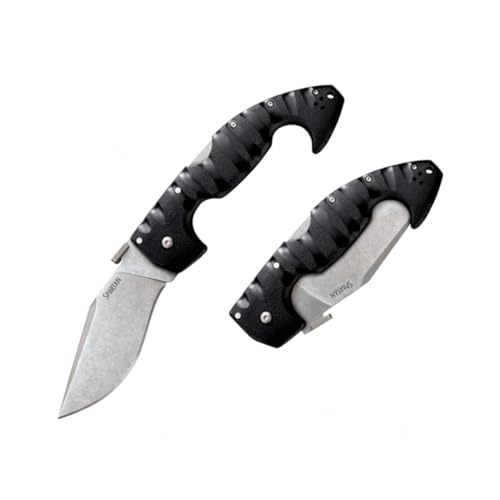 COLD STEEL Spartan 4.5 in Japanese AUS10A Plain Blade Tactical ...