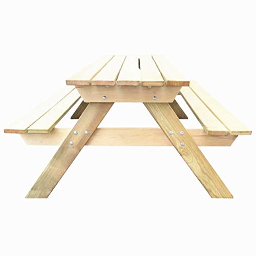 BIGTO Picknicktisch FSC Holz Outdoor Gartentisch – Bild 4