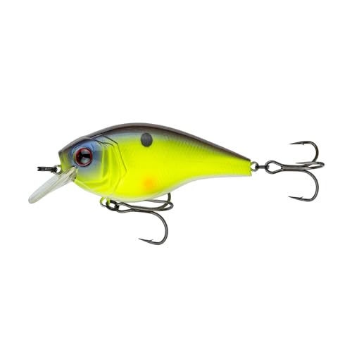 6TH SENSE Cloud 9 Series MiniMag (Silent) Squarebill Crankbait – Palm-Sized Baitfish Imitation for Shallow Water - Bass Fishing Lure