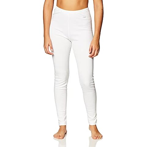 Duofold womens Wicking thermal underwear bottoms, White, Small US Cover