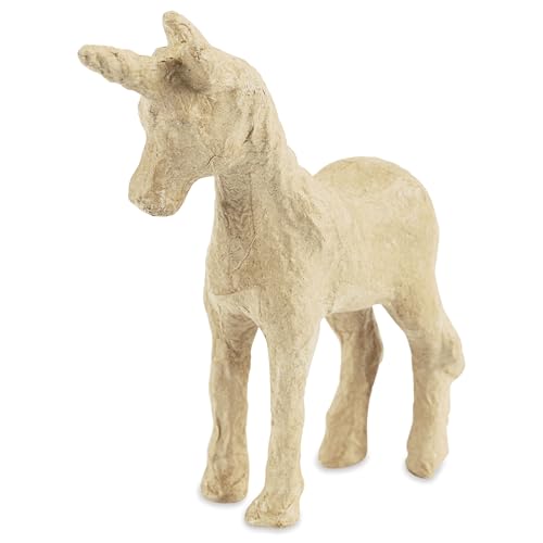 Paper Mache Figurine Unicorn