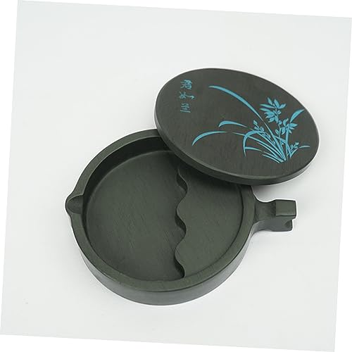 Encre traditionnelle de pratique outil de calligraphie compact avec couvercle - 3