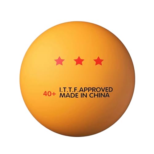 YPBEW 10 Pcs Table Tennis Ball 3-Star Standard for Indoor/Outdoor Pingpong Table