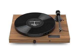 Pro-Ject Jukebox E1, platine et enceintes Bluetooth noyer