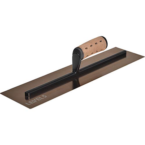 Buy 1 get 1 LEVEL5 18" x 4.75" 0.7 MM Flat Drywall Trowel  Sheetrock Gyprock Wall-Board Plasterboard 