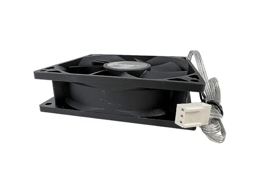 Image of Bgears b-Blaster 90mm Extreme Cooling Gaming PC & Mining Machine Fan, Hi-Speed 3500RPM w /Airflow of 78 CFM, 2 Ball Bearing Designed for Extended Life & high Performance, 3 pin Connector, Black