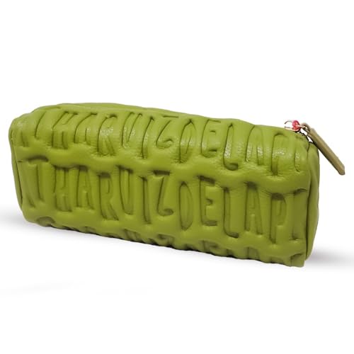 Agatha Ruiz de la Prada Bolso Mano Neceser verde detalle marca relieve