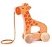 Produktbild Hape Nachzieh-Giraffe - Holz-Nachziehtier, Schiebe- und Ziehspielzeug, Motorik- und Lauflernspielzeug, für Kleinkinder ab 12 Monaten