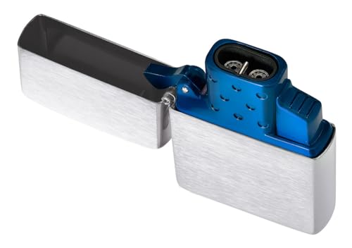 Zippo High Polish Blue Butane Lighter Insert - Double Torch