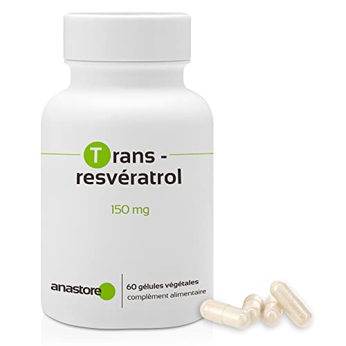 Trans-Resvératrol * 60 capsules végétales * Antioxydant avec forte capacité d’absorption * Anti-vieillissement + Santé Cardiovasculaire + Neuroprotecteur *