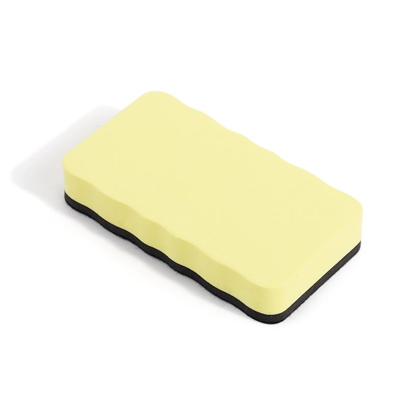 1pcs Magnetic Blackboard Whiteboard Eraser Cleaner Marker Pen Duster Chalkboard Useful and Practical(Random Color)