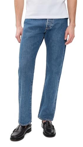 Levis Mens 501 Relaxed Jeans Free Day 32