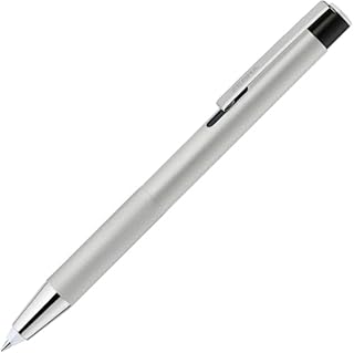 油性ボールペン ライトライトα アウトドアカラー、0.7mm、ライト付き、黒インク、シルバー軸、P-BA96-OC-S