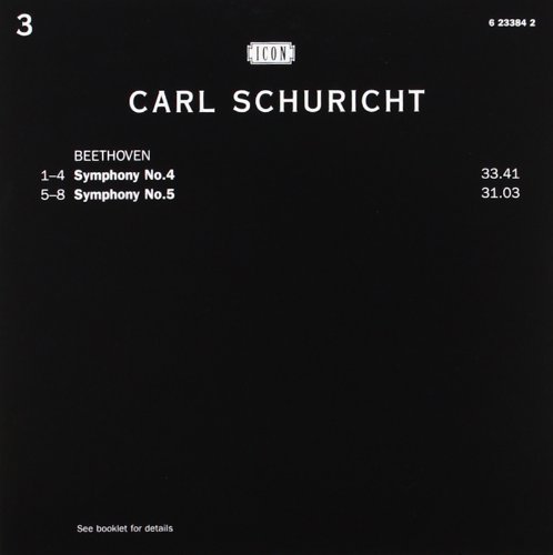 CD] Emi Classics Icon Carl Schuricht Album Cd Symphony Music