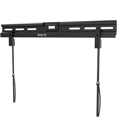 VIVO No Stud TV Wall Mount for 37 to 86 inch Screens, Max VESA 600x400mm, Studless Drywall Mounting Solution, Black, MOUNT-NS86