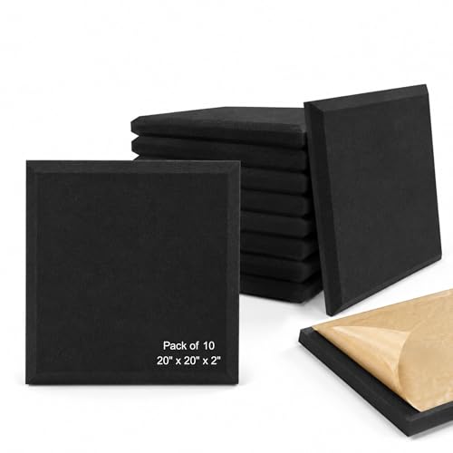Indoor Golf Soundproof Foam Panels, 20x20x2, Pack of 10