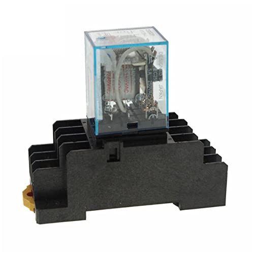 Relais MY3NJ HH53P AC24V 11 broches commutateur 3NO 3NC avec prise