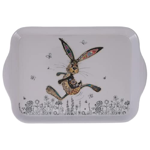 Mini Plateau Paris Tour Eiffel - Motif lapin qui court - mélamine de qualité - Taille Mini