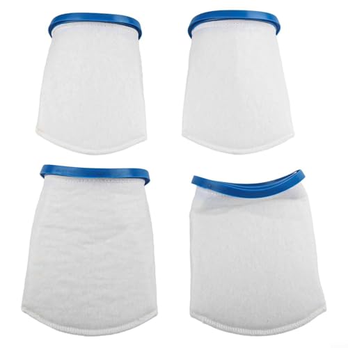 Honseadek Bolsa de filtro de arena y limo compatible con Max Li Jpv200 para Super For Ivac 250 V Fx4 Fx8 Filtro de aspiradora de piscina de repuesto P30x022ss Pbw022ss (paquete de 4)